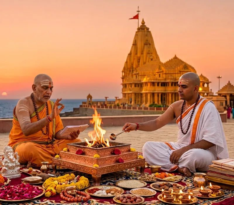 Book Mangal Dosh Pooja in Somnath