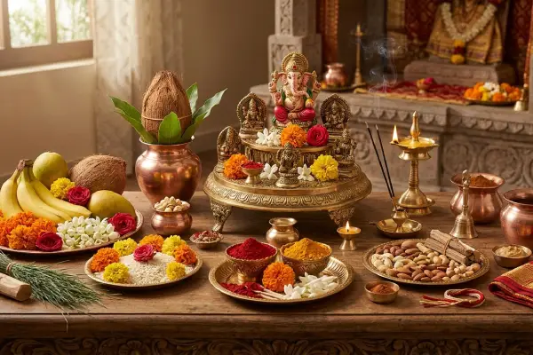 Complete pooja samagri