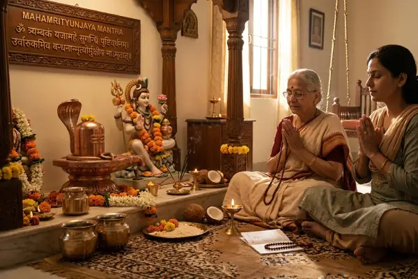 Daily chanting of Mahamrityunjaya Mantra