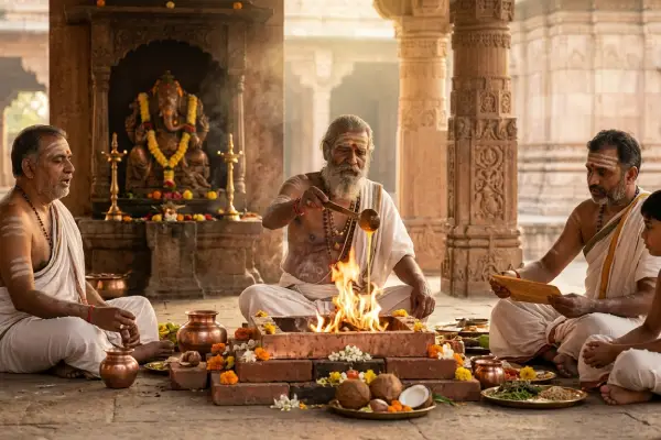 Experienced Vedic priests