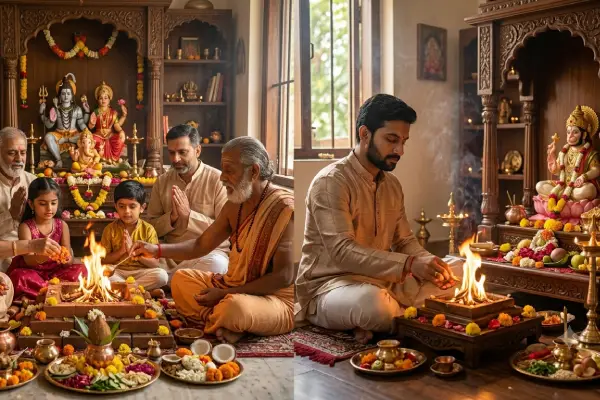 Family and individual pooja options
