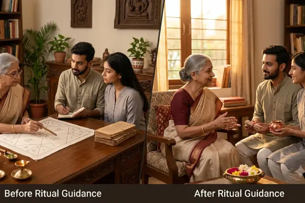 Guidance before and after the ritual