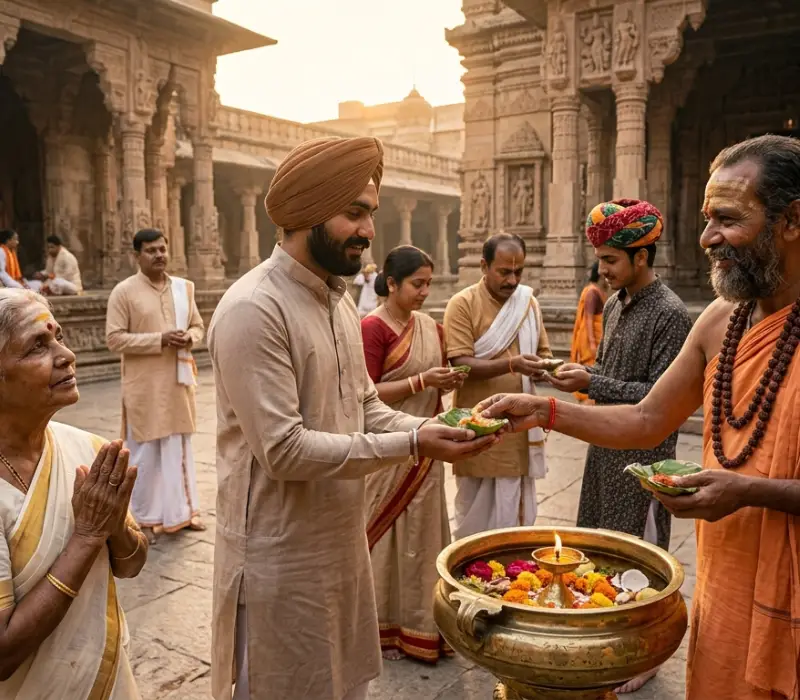 Serving Devotees Across India